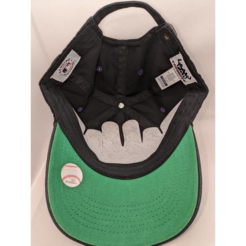 MLB Colorado Rockies Cap Hat Adult‎ Adjustable Black Cotton Men Women Baseball - Picture 5 of 9
